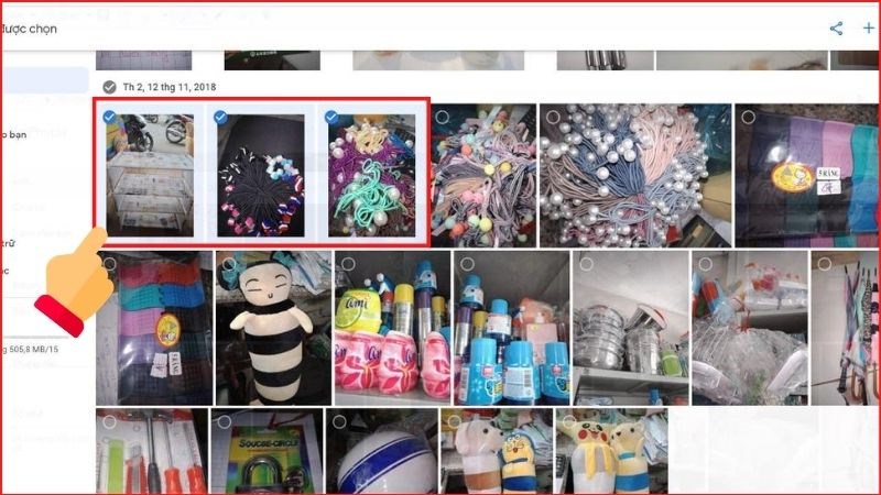 Cách chuyển ảnh từ Google Photos sang Google Drive trên máy tính bước 2